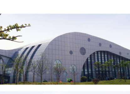 甘南会议中心外景网架工程